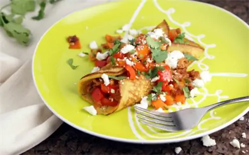 2 вкусных блинчика для завтрака без злаков
