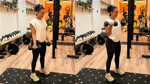 Lift Studio PT демонстрирует сгибание рук на бицепс