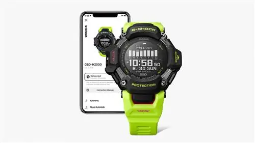Casio G-Squad GBD-H2000 с приложением