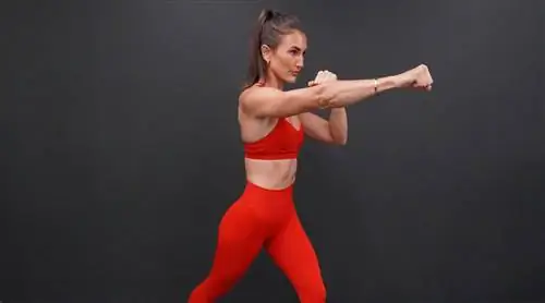 Хейли Мэдиган демонстрирует быстрые удары