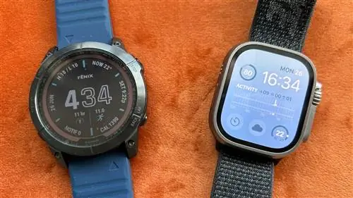 Garmin Fenix 7 и Apple Watch Ultra Garmin Fenix 7 и Apple Watch Ultra