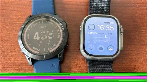Garmin Fenix 7 и Apple Watch Ultra Garmin Fenix 7 и Apple Watch Ultra