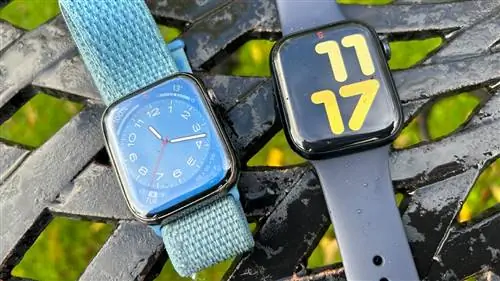 Apple Watch Series 8 (слева) и 7 (справа)