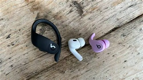 Наушники Beats Powerbeats Pro, вкладыши Apple AirPods Pro 2 и вкладыши Beats Fit Pro Наушники Beats Powerbeats Pro, вкладыши Apple AirPods Pro 2 и вкладыши Beats Fit Pro