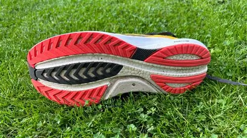 Подошва для бега Saucony Tempus со стабильностью.