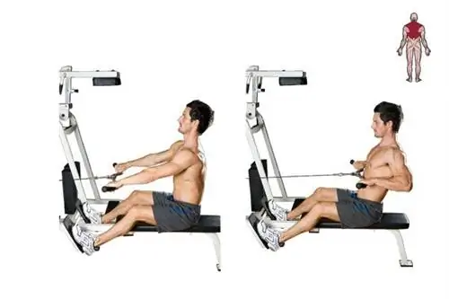 Тросовый ряд с широким захватом