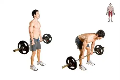 Румынская становая тяга