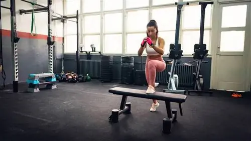 Подъём на высокое колено