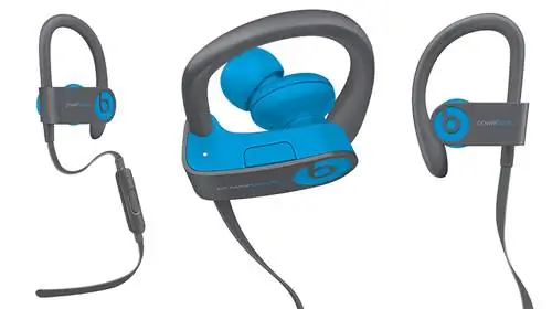 Beats Powerbeats3 с синей деталью Beats Powerbeats3 с синей деталью