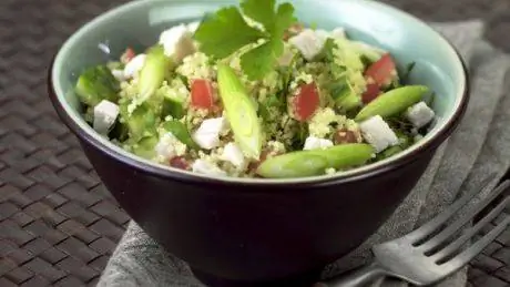 Кускус из индейки после тренировки
