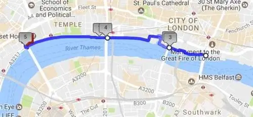 Тауэрский мост в Лондонский мост