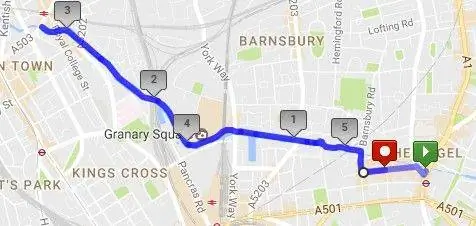 От Юстона до канала Кингс-Кросс