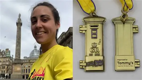 бегун и медаль