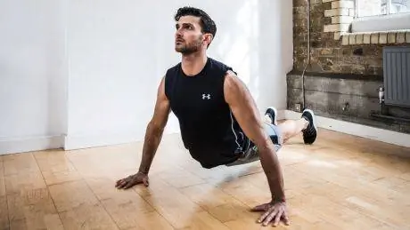 Домашняя тренировка отжиманий для больших рук