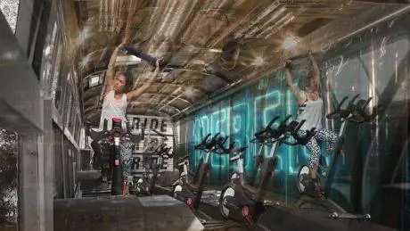 Сходите на спин-класс в автобусе на работу