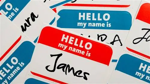Имя как Джеймс
