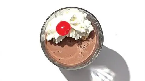 шоколадный молочный коктейль