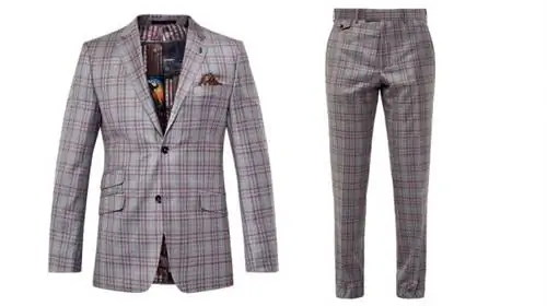 клетчатый костюм Ted Baker Regislj клетчатый костюм Ted Baker Regislj