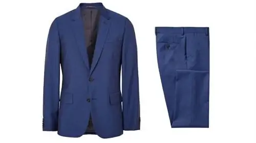 Костюм скинни цвета индиго Burton Menswear Костюм скинни цвета индиго Burton Menswear