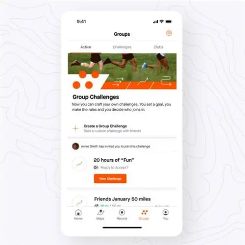 Strava-группа-вызовы