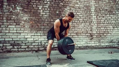 тренировка на мине