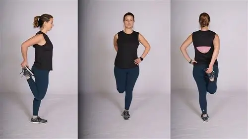 Растяжка квадрицепсов