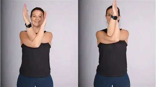 Руки орла растягиваются