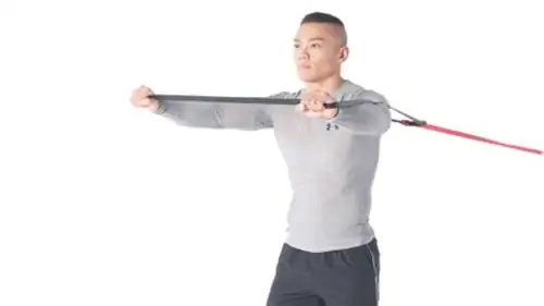 тренировка с полосой сопротивления