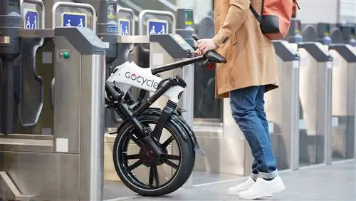 Складной электрический велосипед Gocycle GX