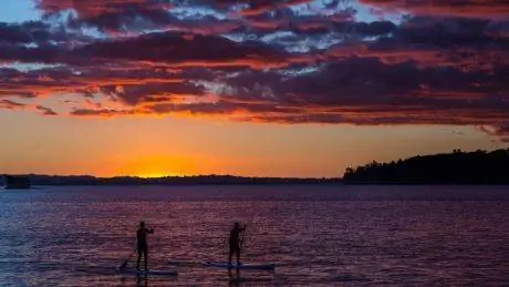 Катание на доске с веслом (SUP) 101