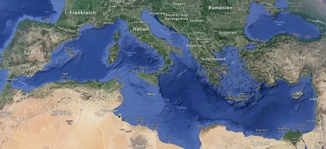 Сколько морей в Средиземном море?