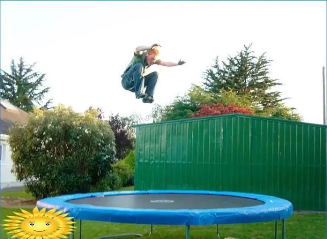 Вредно ли мыло для батута?