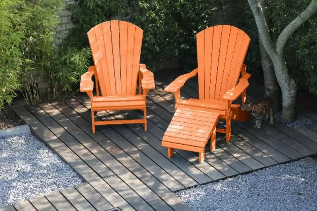 Из чего сделаны стулья Adirondack?
