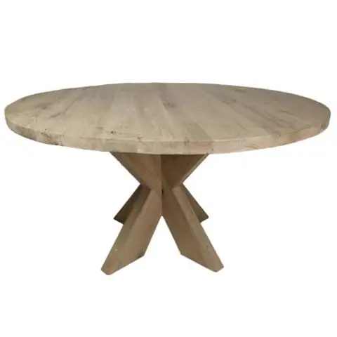 Какого размера стандартный круглый стол?