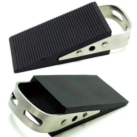 Дверной упор - это клин?