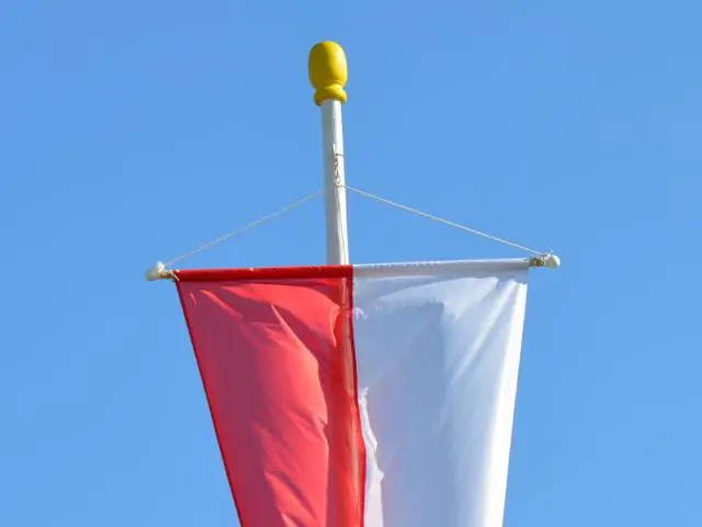 Как прикрепить флаг к шесту?