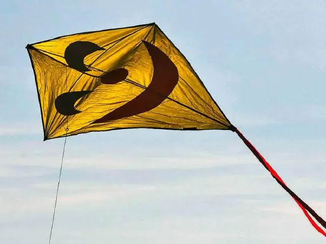 Как сделать воздушного змея с проволочной вешалкой?