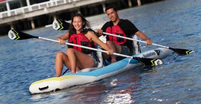 Как установить подкладку для бассейна каяка?