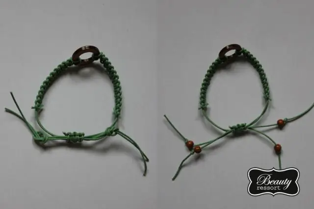 Как сделать китайский браслет с раздвижным узлом?