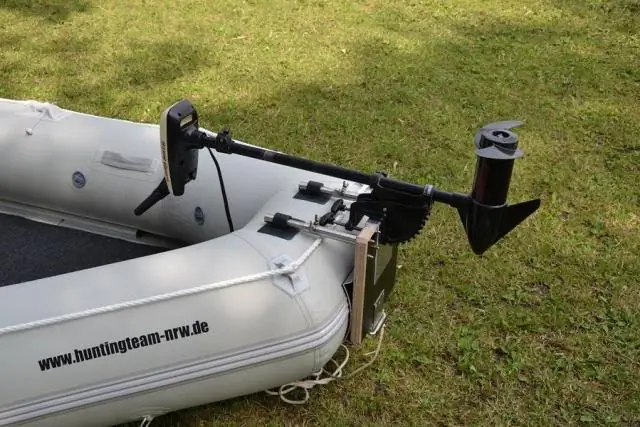 Как установить троллинговый мотор на каноэ?