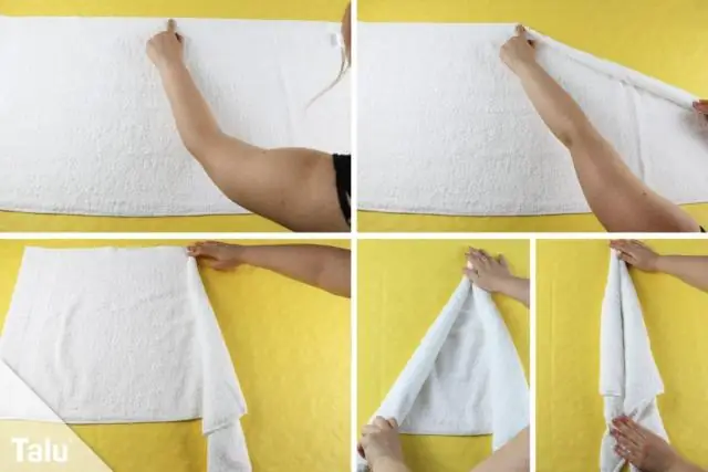 Как взбить полотенце?