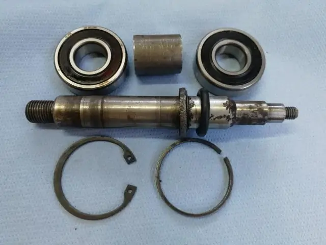 Как снять подшипник с вала?