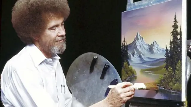 Боб Росс левша или правша?