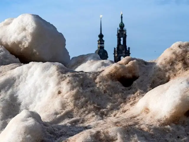 Может ли искусственный снег растаять?