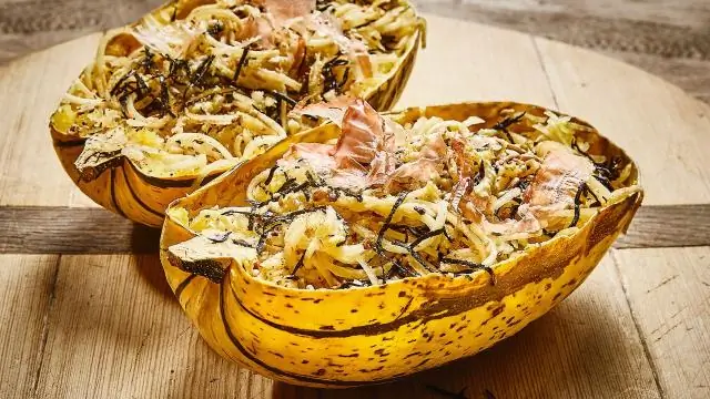 Как приготовить спагетти из тыквы?