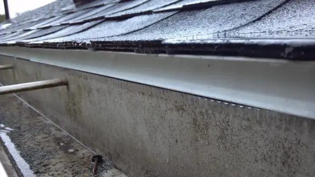 Должна ли быть в желобах стоячая вода?
