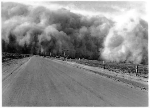Что и когда было Dust Bowl?